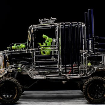 Remote Control Glass Art - Stucky - Alien Truck